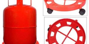 Kitchen Gas Cylinder Trolley