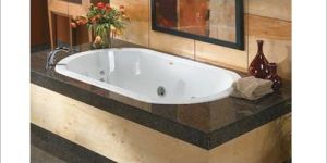 Ceramic Whirlpool Bathtub