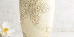 Mother of Pearl Flower Vase