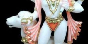 Marble Bheru Baba Statue