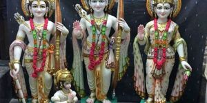 Marble RAM Darbar Statue