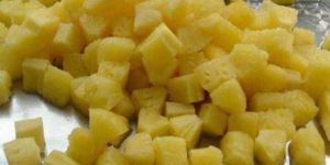Frozen Pineapple Slice