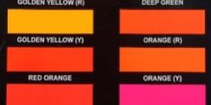 Fluorescent Pigments Candles