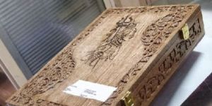 Carved Wooden Box