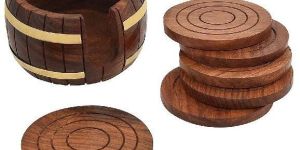 Wooden Tea Coaster
