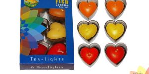 Tea Light Candle Heart