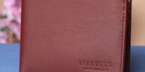 Men Brown Solid Genuine Leather