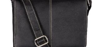 Unisex Genuine Leather Messenger Bag