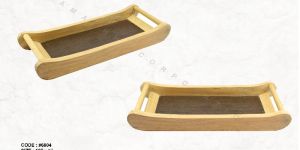 Wooden Water Glass Tray