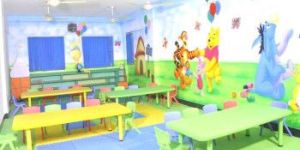 Playschool Cartoon Painting Works Service