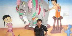 School Wall Painting Artists