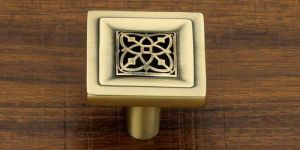 Zinc Square Cabinet Knob