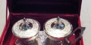 Silver Plated Dry Fruit Bowl Set