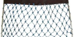 Black Nylon Mesh Bag