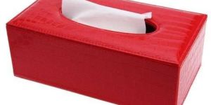 White Facial Tissue Pouch