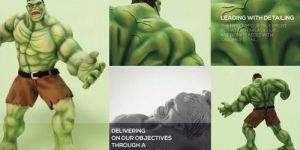 EPS Hulk Figurative Sculpture