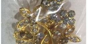 Wedding Metal Brooch