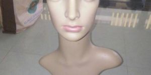 Plastic Female Mannequin Heads
