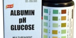 Urine Reagent Strips 3P (Albumin, Glucose, PH)