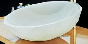 White Marble Onyx Basin