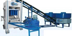 Semi Auto Fly Ash Brick Making Machine