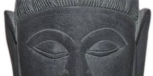 Marble Buddha Head Statue