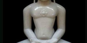Marble Mahaveer Jain Statue
