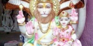 Marble Narsingh Bhagwan Statue