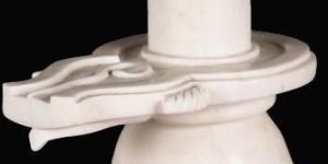 White Marble Shivling