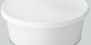 750ml White Plastic Container