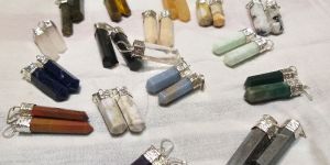 Stone Pencil Pendant