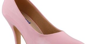 Pink Round Toe Heels