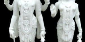 Marble Laxmi Narayan Statue