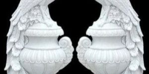 Marble Peacock Statue