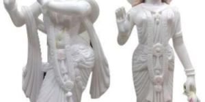 Marble Radha Krishna Statue