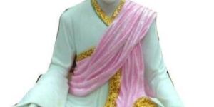 Marble Sitting Man Statue