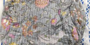 Handblock Printed Quilted Bags