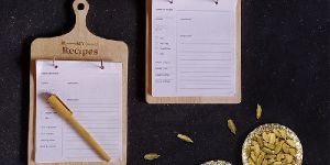 Wooden Recipe Board