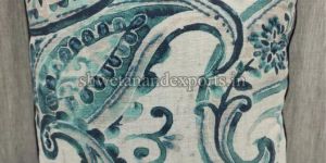 Oatmeal Blue Cushion Cover