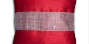 Maroon Silk Cushion Covers