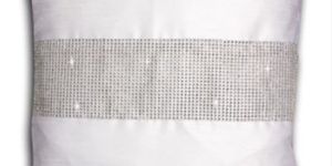 White Silk Cushion Covers