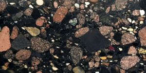 Pebble Black Granite Slab