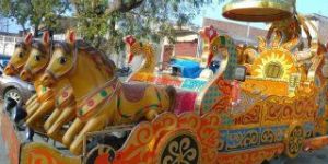 Fiberglass Horse Cart