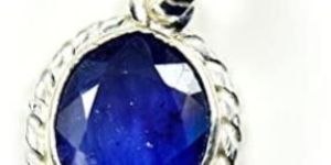BLUE SAPPHIRE PENDANT 100 & NATURAL