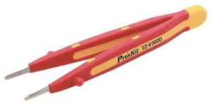 Proskit TZ-V302D, VDE 1000V Insulated Wide Tip Tweezer 145mm-