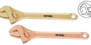 US TOOL UST-AW60, Non-Sparking Adjustable Wrench-