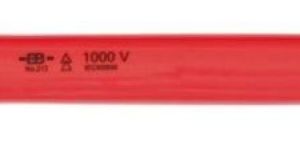 US TOOL UST-R512B, VDE 1000V Insulated Single End Ratchet Wrench 12mm