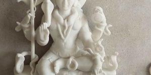 30 Inch Marble Lord Shiva Statue