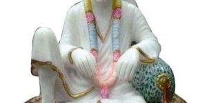 Marble Sai Baba Statue