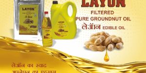 1 Ltr. Layon Pure Filtered Groundnut Oil